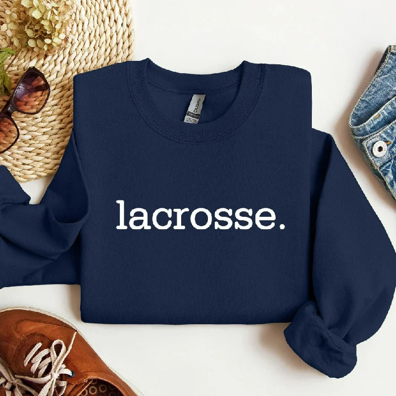 Lacrosse Sweatshirt, Lacrosse Mom Crewneck, Lacrosse Mom Shirt, Lacrosse Mom Gift, Lacrosse Dad