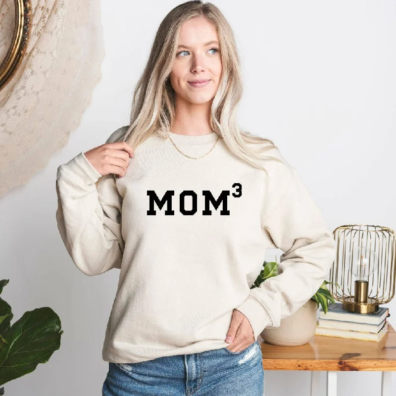 Personalized Mom Sweatshirt, Mothers Day Gift, Mom Hospital Outfit. Outnumbered Mom Crewneck