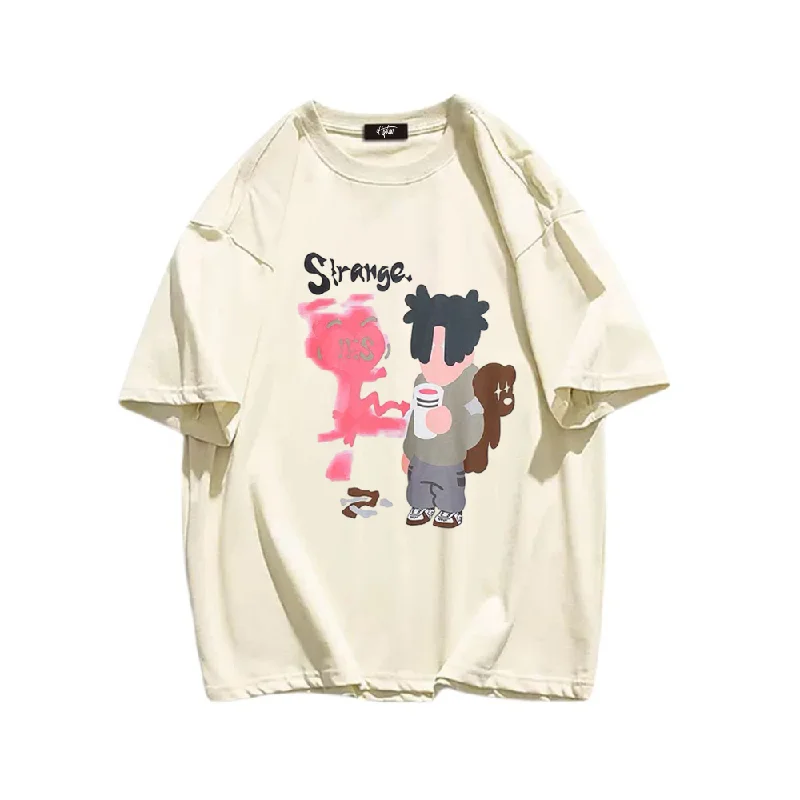 “Simple Pink Graffiti” T-shirt