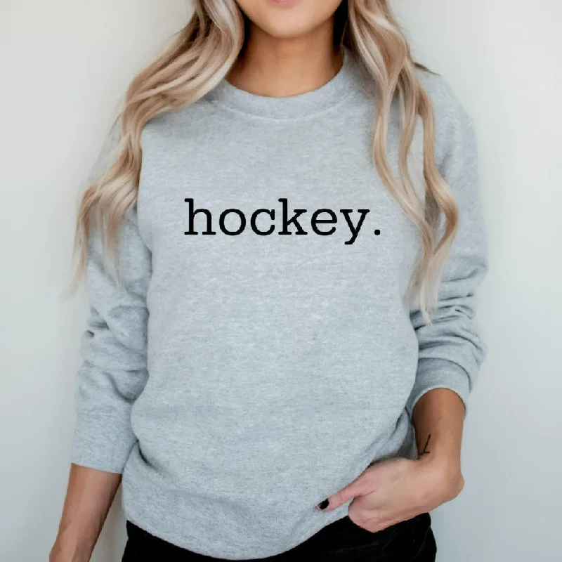 Hockey Sweatshirt, Hockey Mom Crewneck, Hockey Dad, Hockey Team Shirts, Hockey Tee