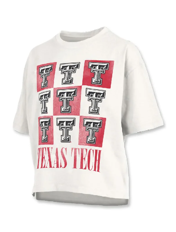 Texas Tech "Andy" Oversize Crop Top