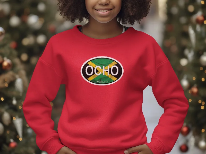 Ocho Rios Youth Sweatshirts for Waterfalls and Family Fun