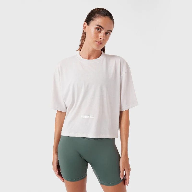 REC GEN - Oxy Float Crop Tee Frost