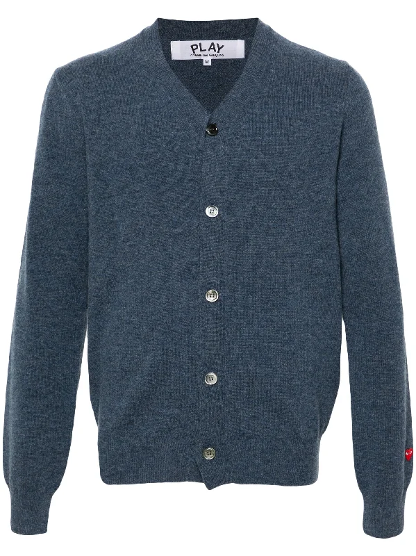 Unisex Knit Cardigan - Navy