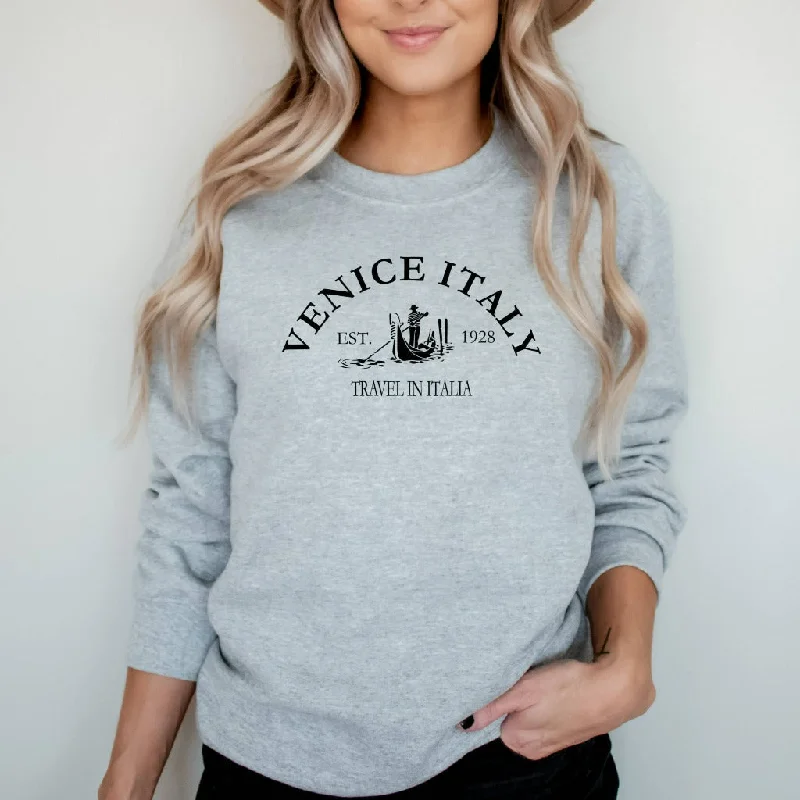 Venice Italy Crewneck Sweatshirt, Italy Vacation Souvenir Shirt, Venice Shirts