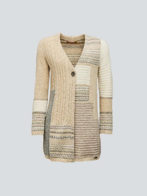 Ysadora Cardigan Baby Alpaca Color Beige