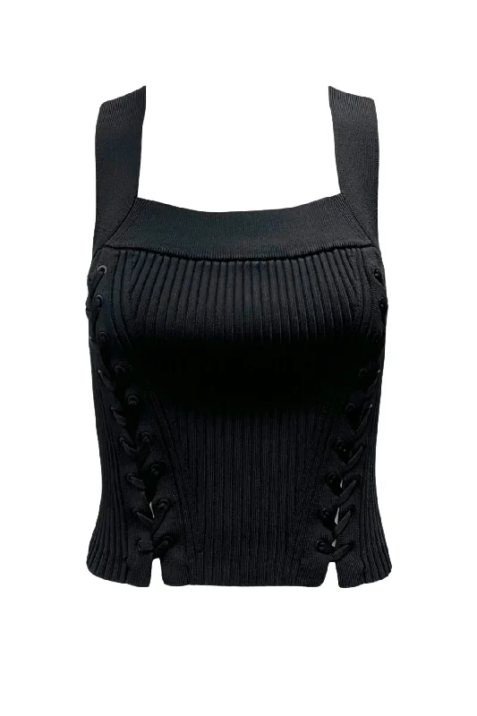 Simkhai Nelly Tank Top - Black