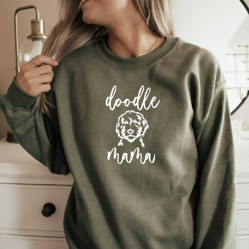 Golden Doodle Sweatshirt, Doodle Mama Crewneck, Gift for Dog Mom, Doodle Mom Shirt