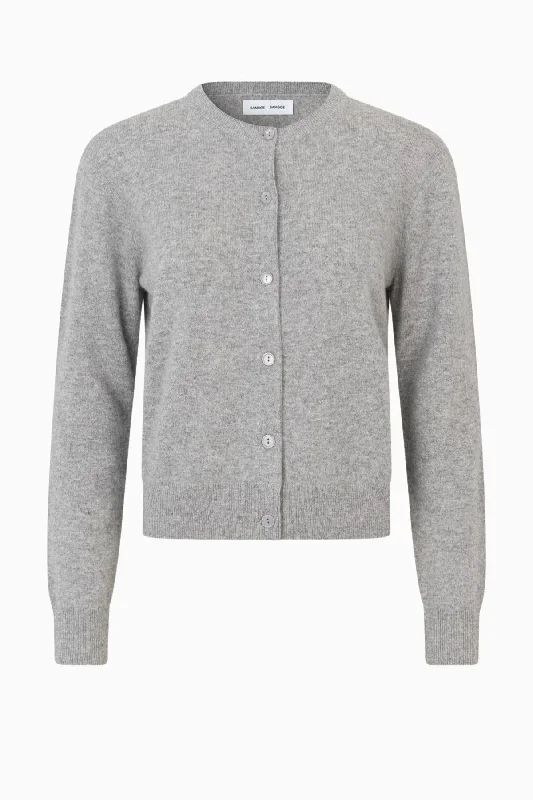 Samsøe Samsøe Saboston Cardigan - Grey Melange