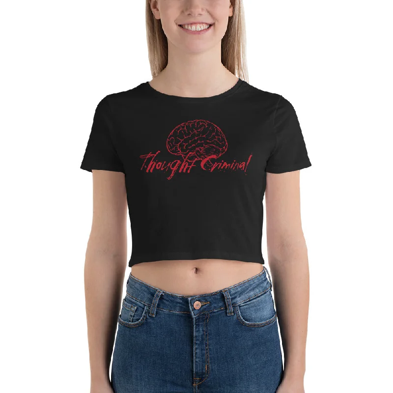 Thought Criminal Women’s Crop Tee