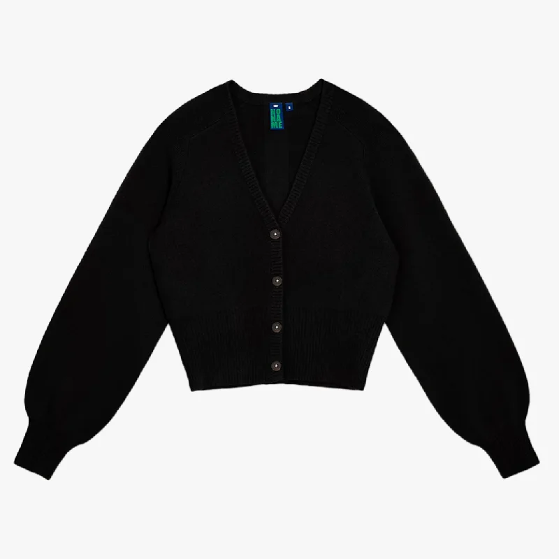 Pop Primary Cardigan (Black)