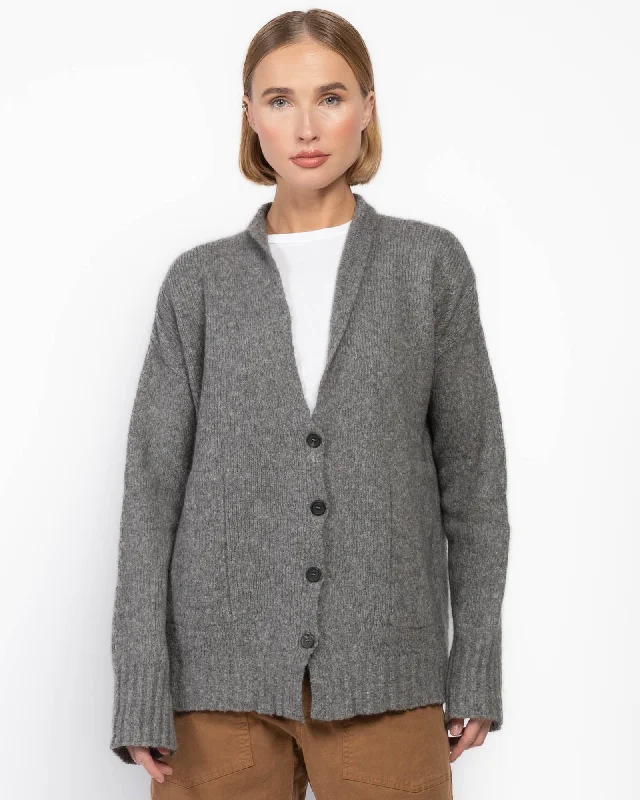 Soft Neck Cardigan