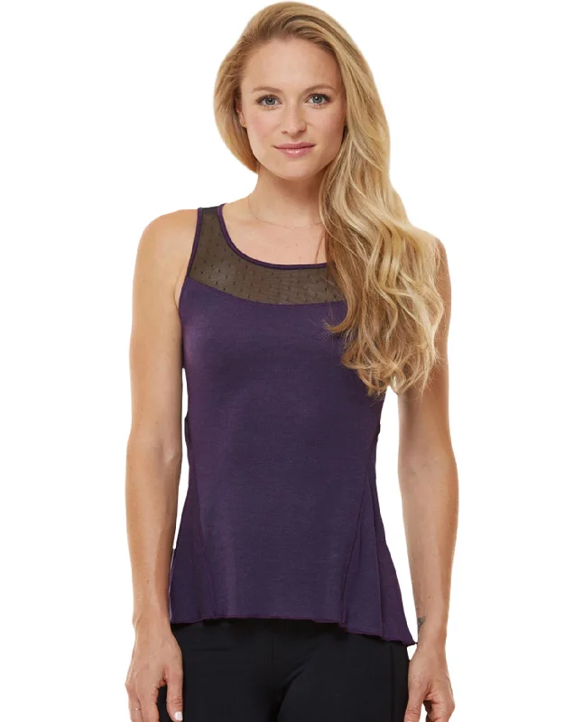 Shape Amethyst Barre Tank Top