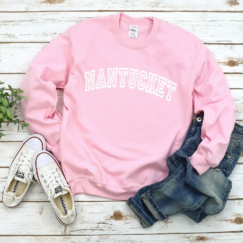 Nantucket Crewneck Sweatshirt, Massachusetts Preppy Sweatshirt, Nantucket Gift