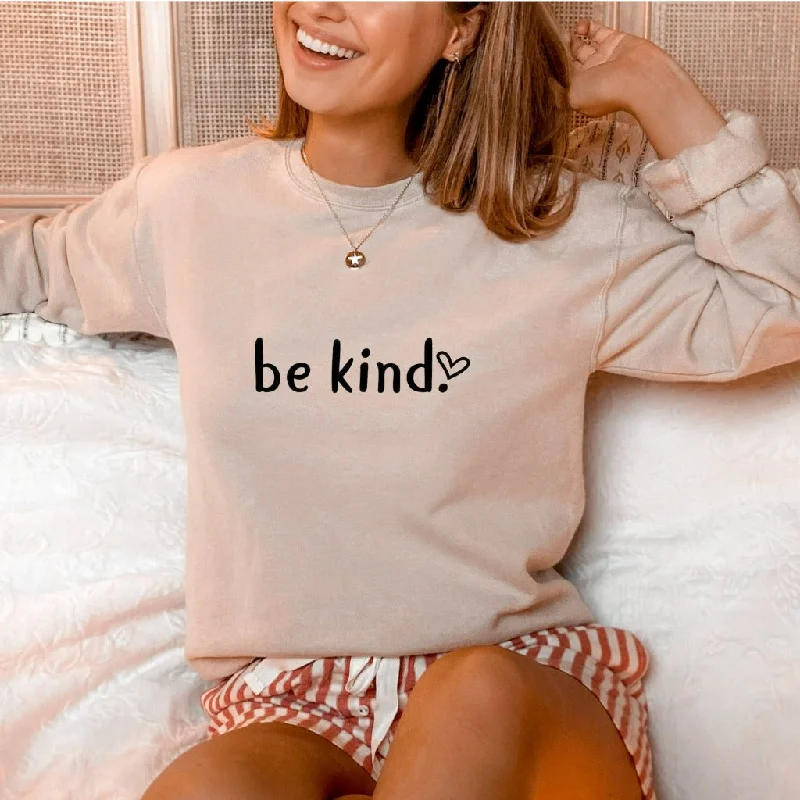 Be Kind Crewneck Sweatshirt, Kindness Quote Shirt, Teacher Kindness Graphic Tee