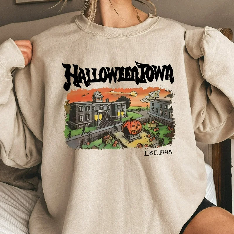 Halloweentown Est 1998 Sweatshirt, Halloweentown University, Retro Halloweentown Sweatshirt