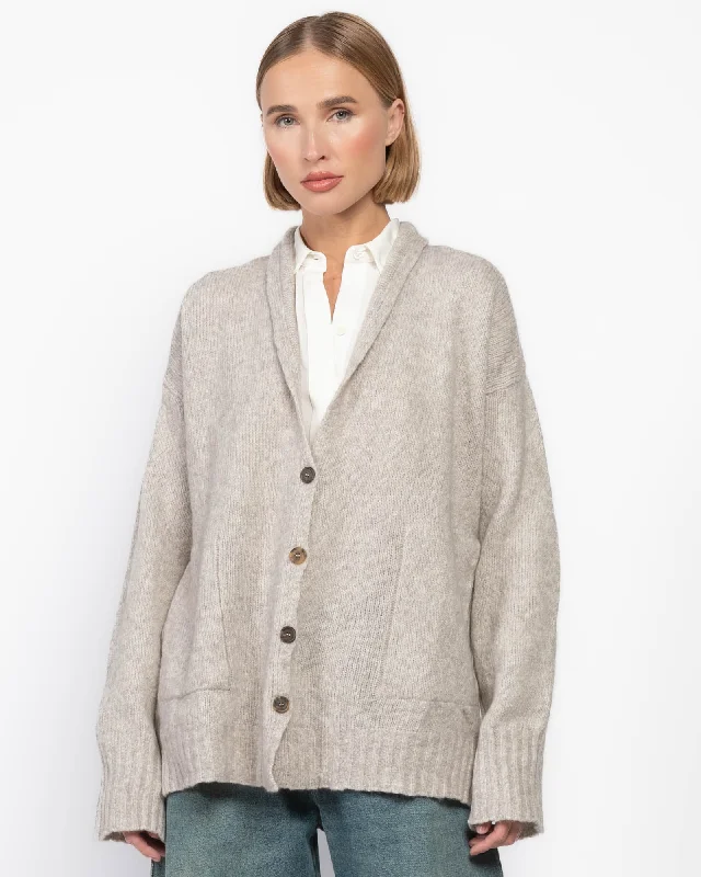 Soft Neck Cardigan