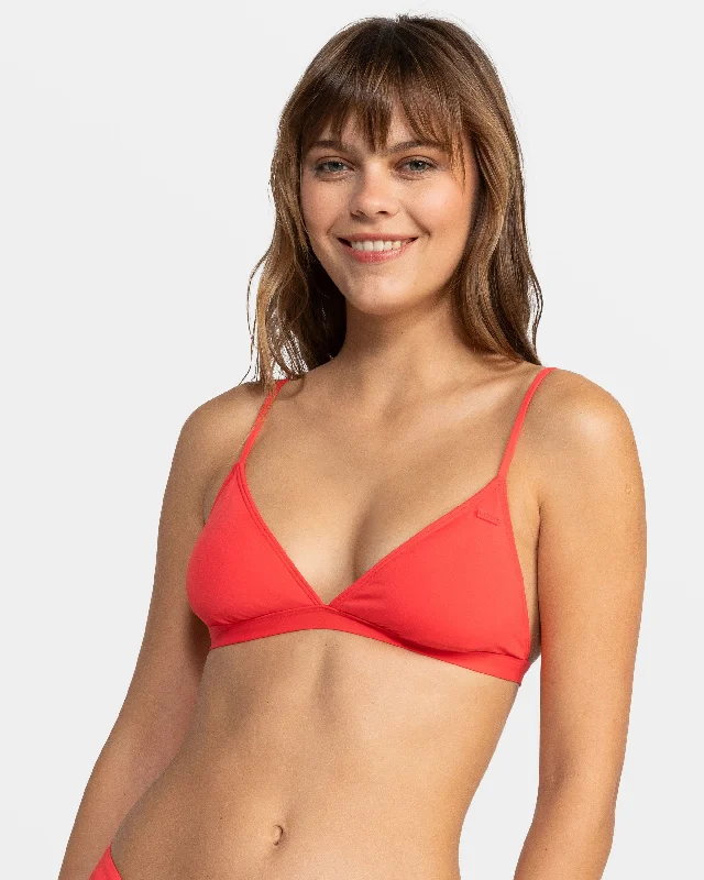 Beach Classics Triangle Bikini Top - Hibiscus