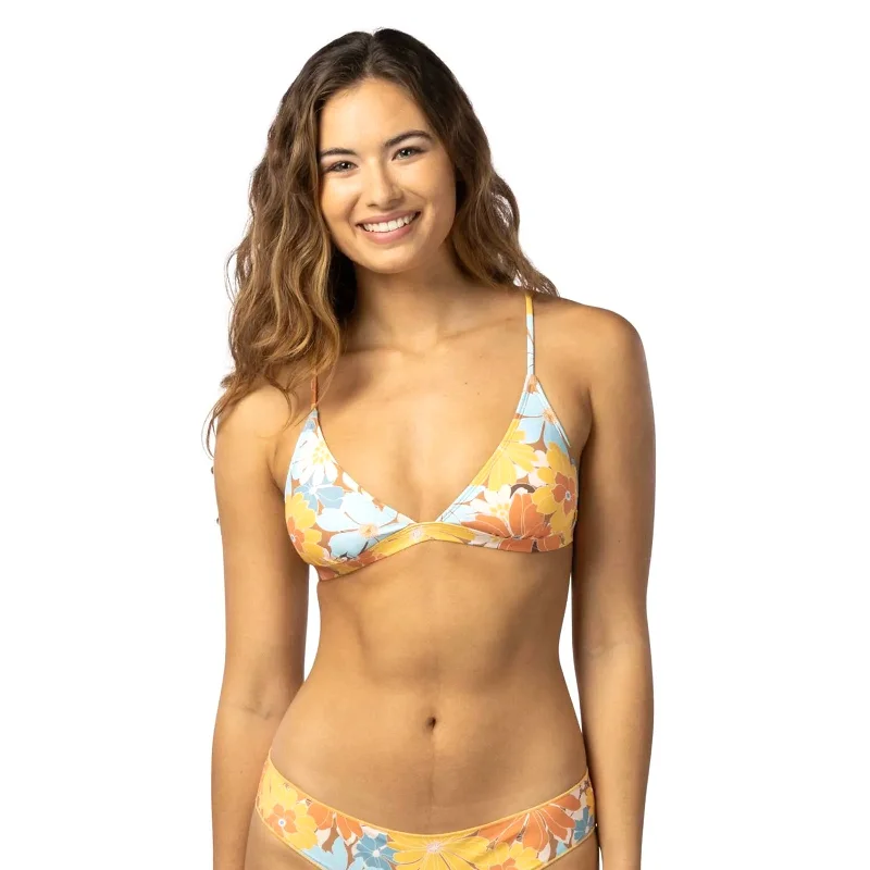 Sunrise Session Crossback Triangle Bikini Top