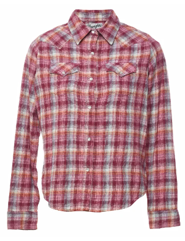 Wrangler Checked Shirt - M