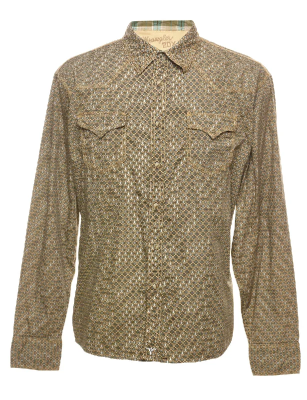 Wrangler Patterned Shirt - XL