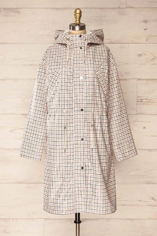 Loughborough | Plaid Raincoat