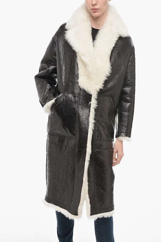 Woolrich Reversible DABEMA SHearling Coat