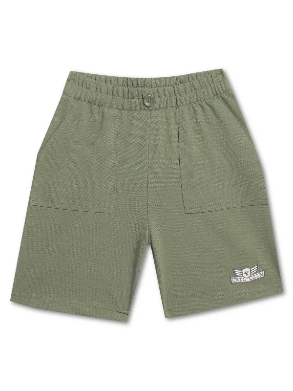 Girls Olive Shorts