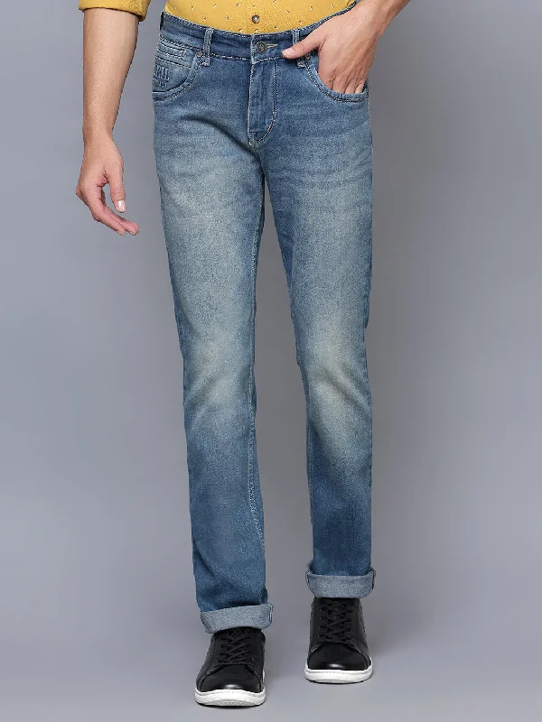 Men's Ultra Narrow fit Medium Fade Blue  Jeans