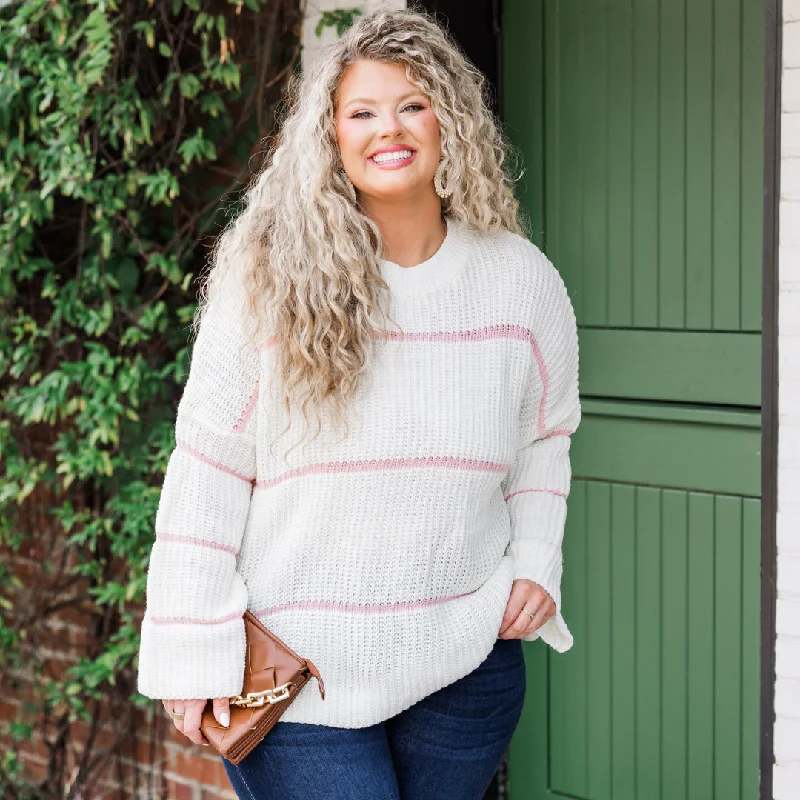 Sugar Plum Dreams Sweater, Blush