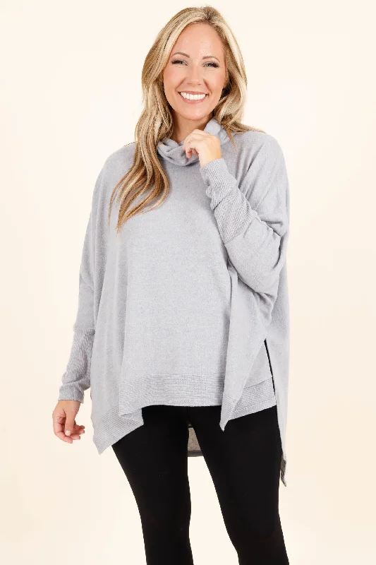 Who We Are Sweater, Heather Grey