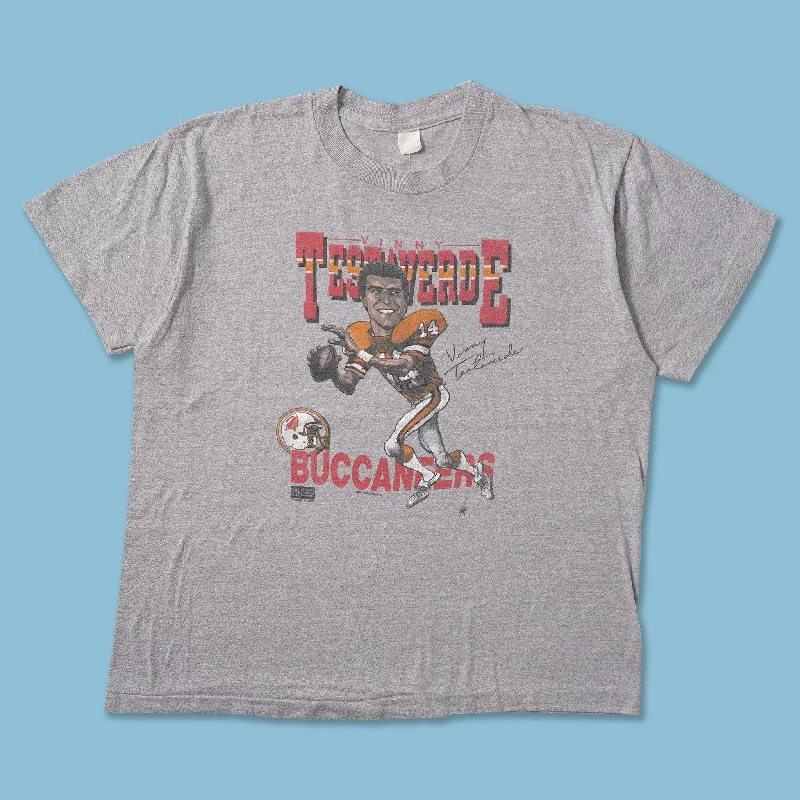 1987 Vinny Testaverde Buccaneers T-Shirt Medium