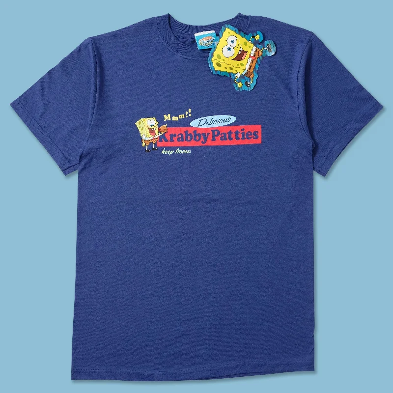 2000 Spongebob Krabby Patties T-Shirt Small