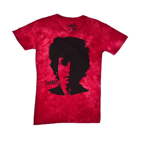 Ashbury Eyewear - Visions Of Johanna T-Shirt - Red Wash SALE