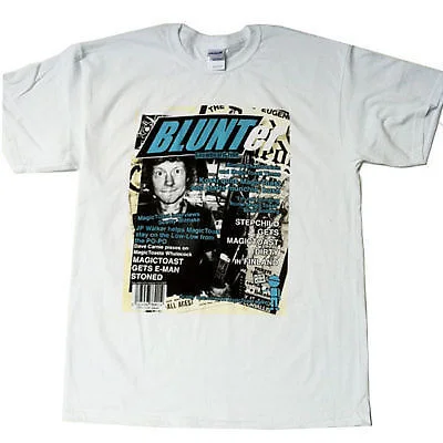 Blunter x Magic Toast - Snowboard 'Zine T-Shirt - White