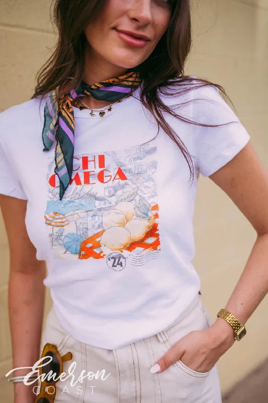 Chi Omega Coastal Bid Day Tee