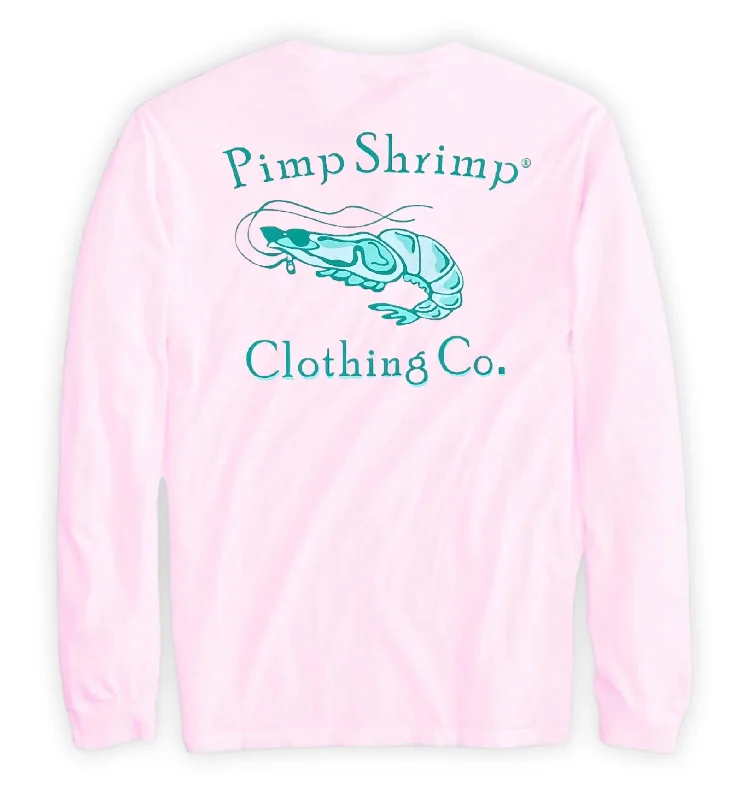 Pink Jady Original Logo Long Sleeve T-Shirt