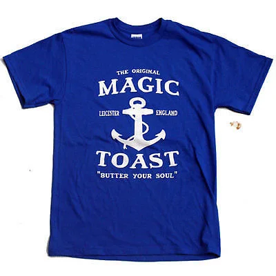 Magic Toast - Anchor T-shirt  -Royal Blue