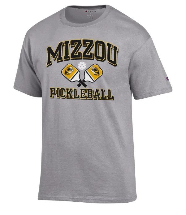 Mizzou Tigers Champion® Pickleball Grey T-Shirt