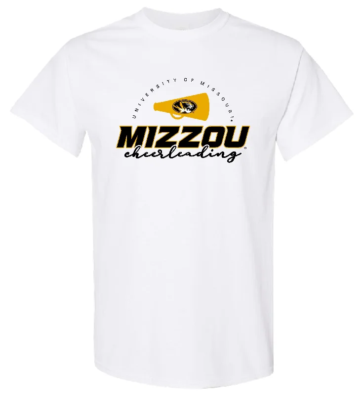 Mizzou Tigers Cheerleading White T-Shirt