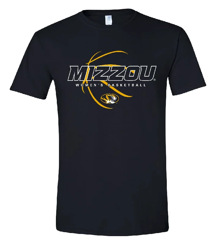 Mizzou Women's Basketball Black T-Shirt