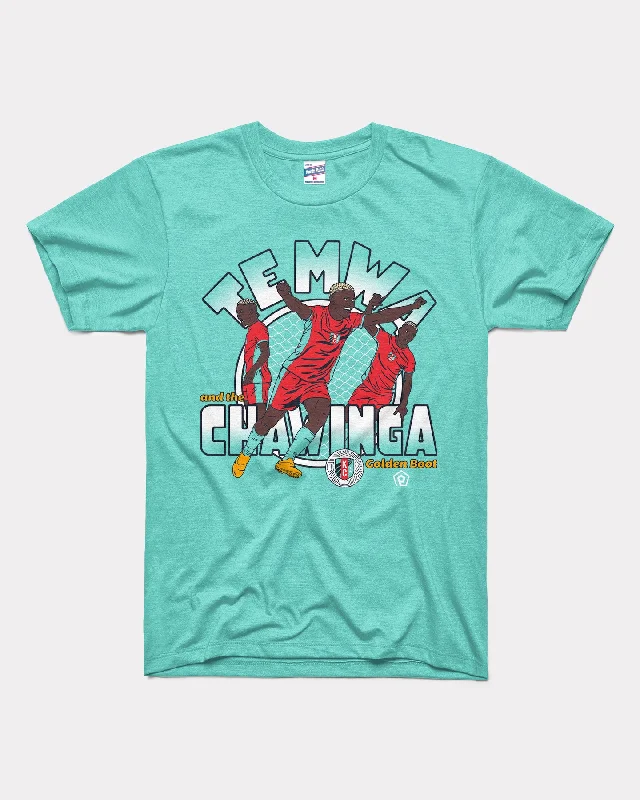 NWSLPA Temwa Chawinga Golden Boot Teal T-Shirt