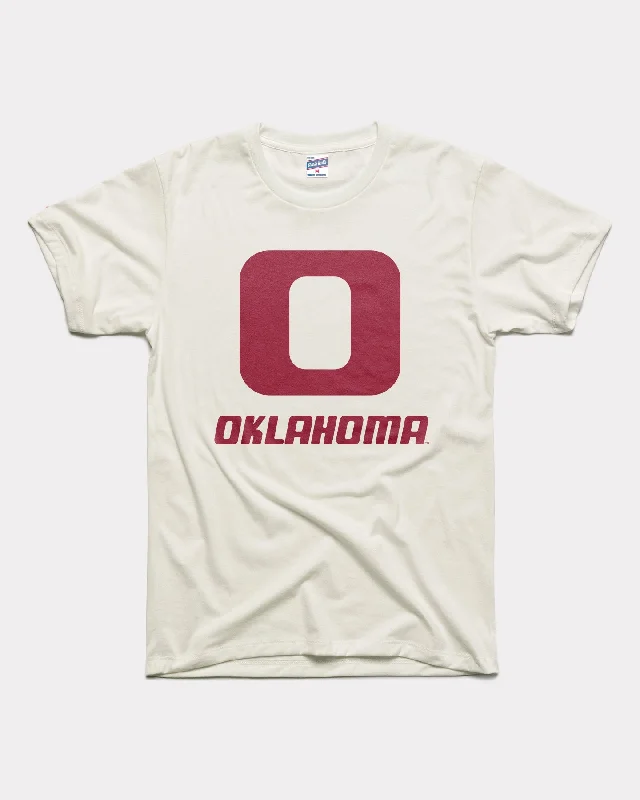 Oklahoma Block O Vintage White T-Shirt