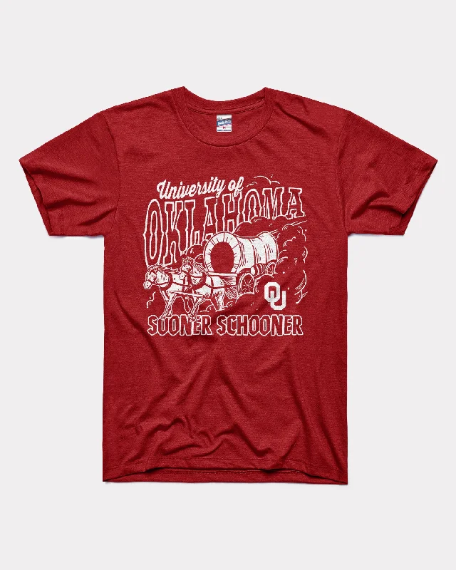 Oklahoma Sooner Schooner Cardinal T-Shirt