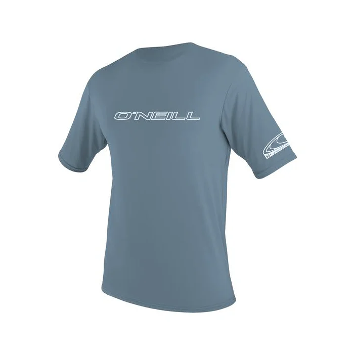 O'Neill - Basic Skins S/S Rashguard T-Shirt - Dusty Blue