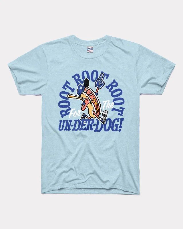 Root For the Underdogs Powder Blue T-Shirt