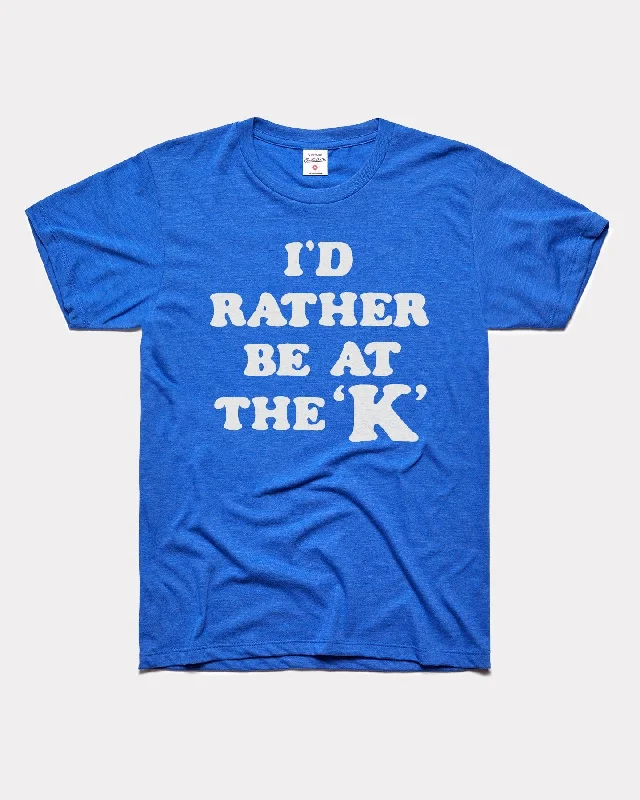 Royal Blue I'd Rather Be At The 'K' Vintage T-Shirt