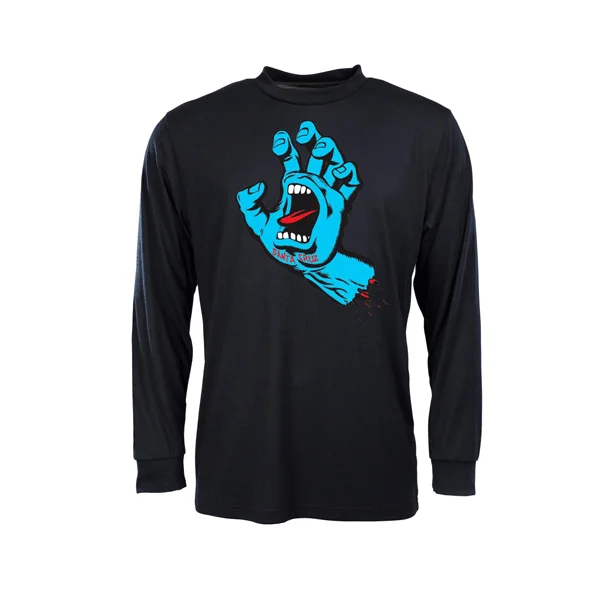 Santa Cruz - Screaming Hand L/S T-Shirt - Black