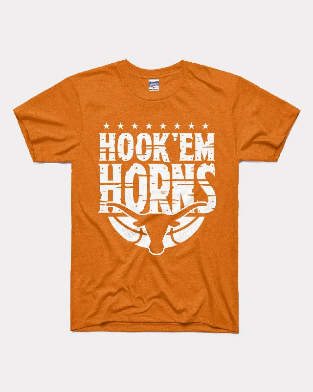 Texas Hook 'Em Horns Burnt Orange T-Shirt