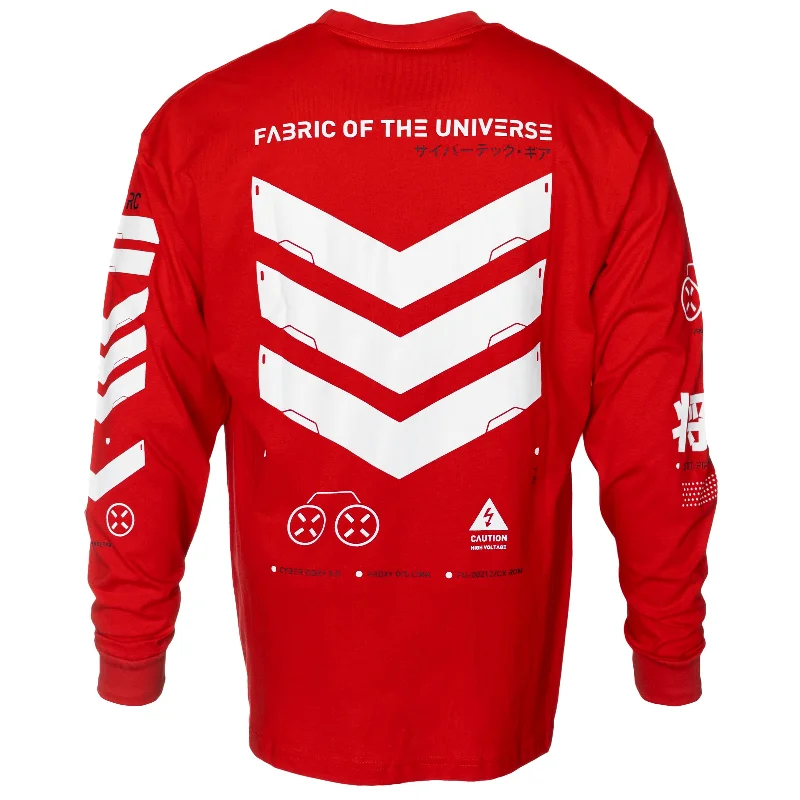 V3-3 Red Long Sleeve T